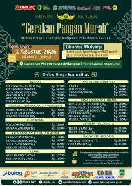 Pangan Murah untuk Masyarakat Gedangsari